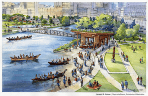 Proposed Seattle Canoe Center Illustration