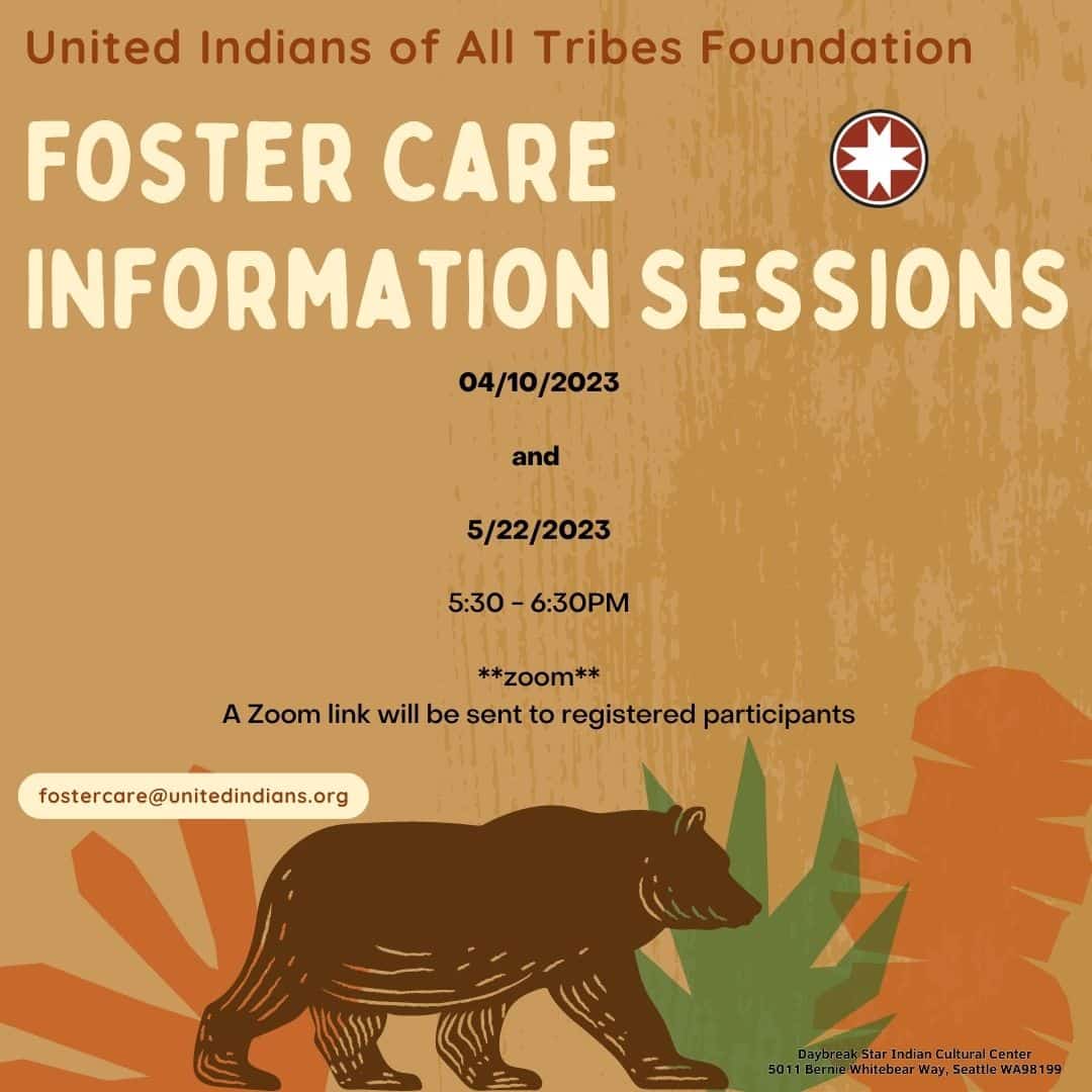 Foster Care Info Session April 10 and May 22