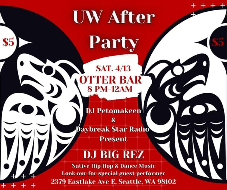 UW AFTER PARTY » United Indians of All Tribes Foundation Daybreak Star