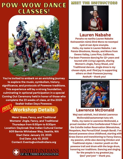 Powwow Dance classes